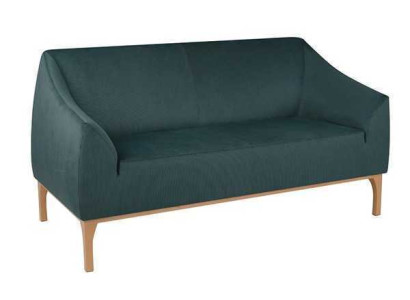Green Sofa Designer 3-Seater High Quality Upholstery Furniture Textile Couch